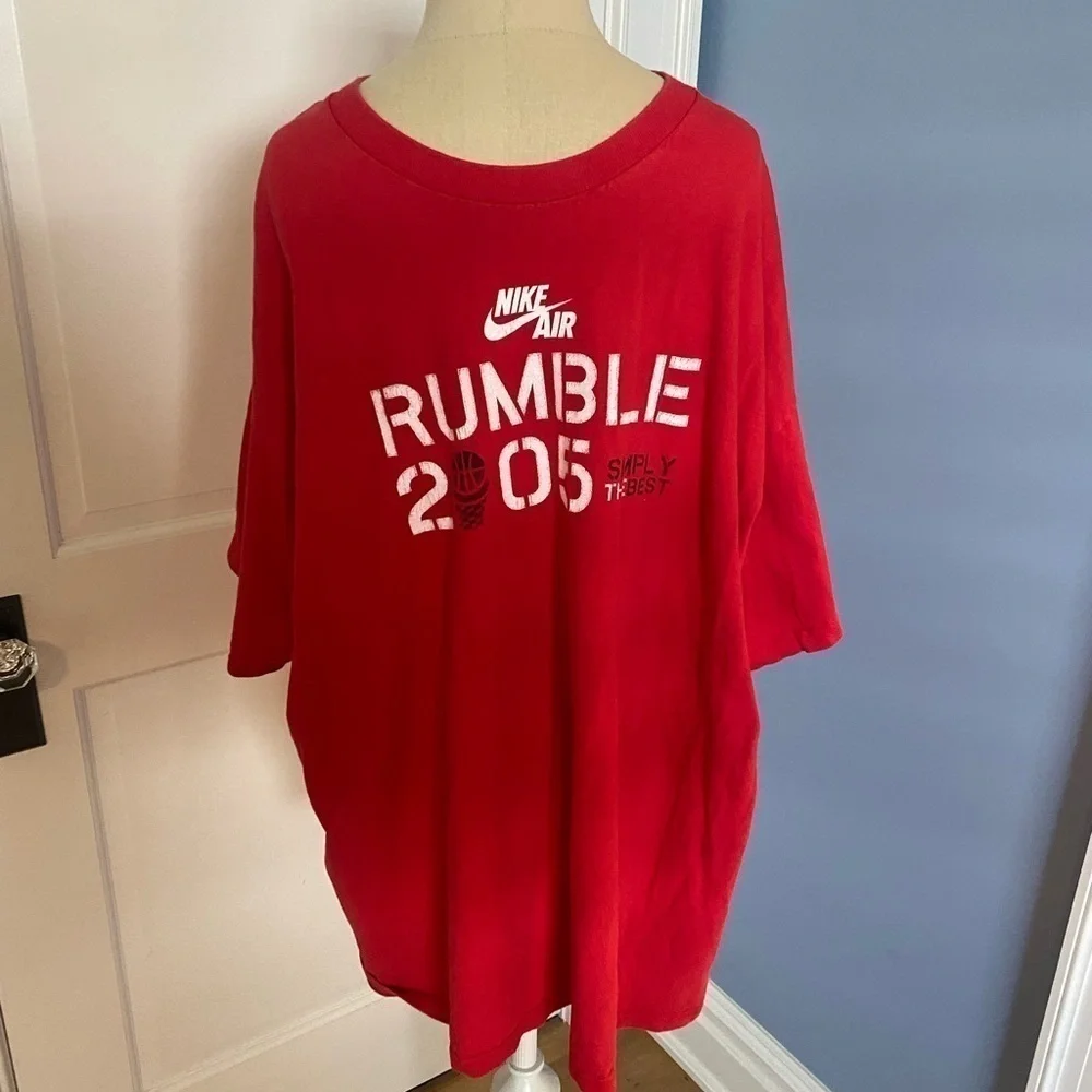 Vintage Nike Air Rumble in the Bronx 2005 T-Shirt